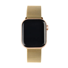 Apple Watch (42/44/SE/45/46/49mm) iDeal of Sweden Metal Urrem - Metalic Gold