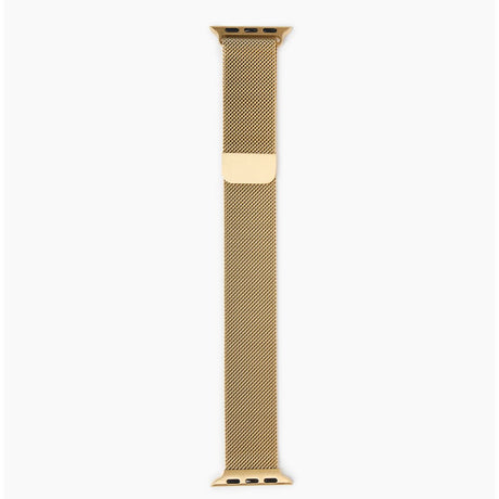 Apple Watch (42/44/SE/45/46/49mm) iDeal of Sweden Metal Urrem - Metalic Gold