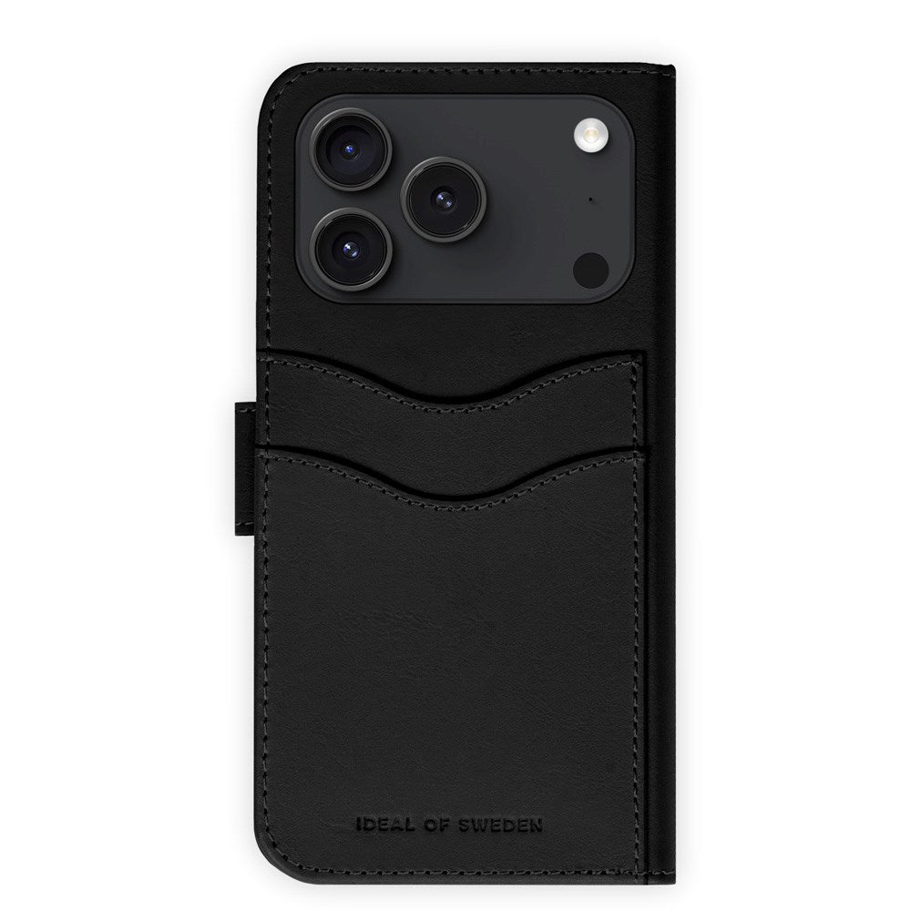 iDeal Of Sweden iPhone 17 Pro Max Magnet Wallet+ Cover - MagSafe Kompatibel - Black
