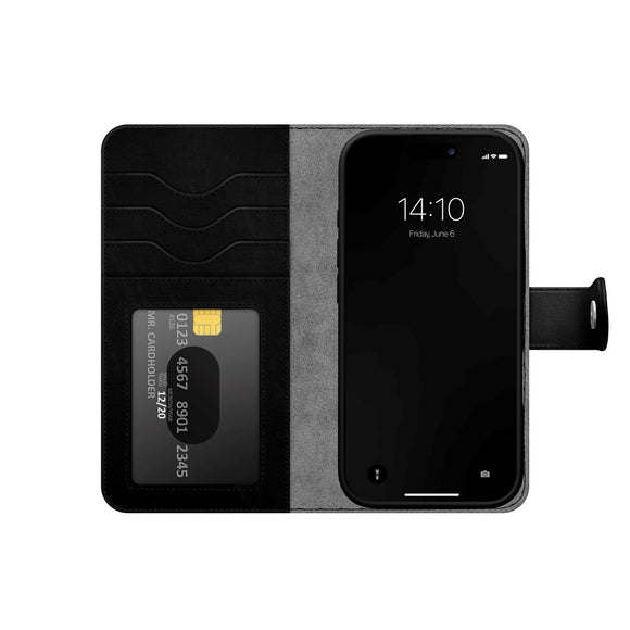 iDeal Of Sweden iPhone 17 Pro Max Magnet Wallet+ Cover - MagSafe Kompatibel - Black