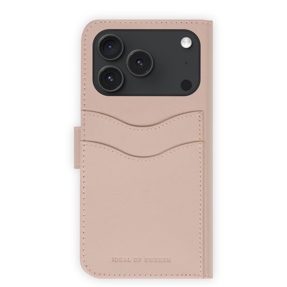 iPhone 18 Pro / 17 Pro iDeal Of Sweden Magnet Wallet+ Cover - MagSafe Kompatibel - Pink