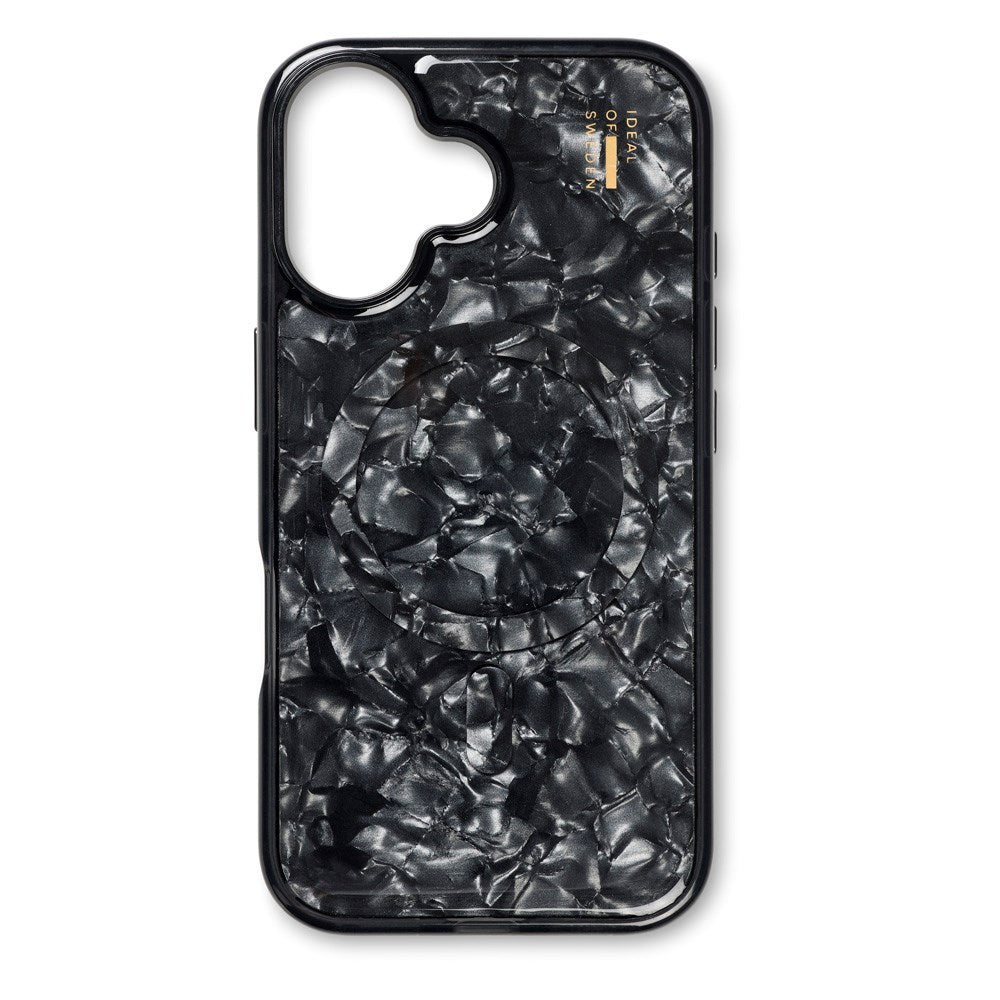 iDeal Of Sweden iPhone 16 Pearlized Case - MagSafe Kompatibel - Black