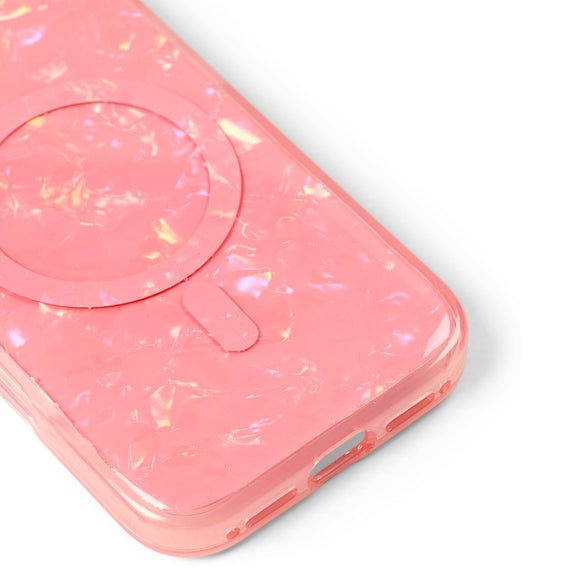 iDeal Of Sweden iPhone 16 Pearlized Case - MagSafe Kompatibel - Pink