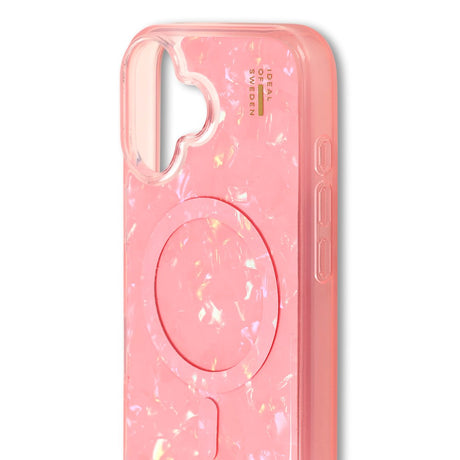 iDeal Of Sweden iPhone 16 Pearlized Case - MagSafe Kompatibel - Pink