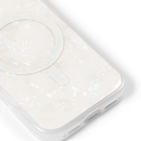 iDeal Of Sweden iPhone 17 Pearlized Case - MagSafe Kompatibel - White