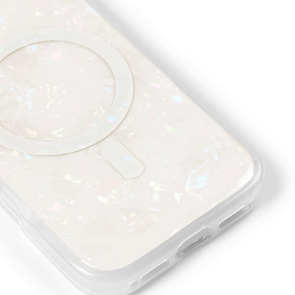 iDeal Of Sweden iPhone 17 Pearlized Case - MagSafe Kompatibel - White