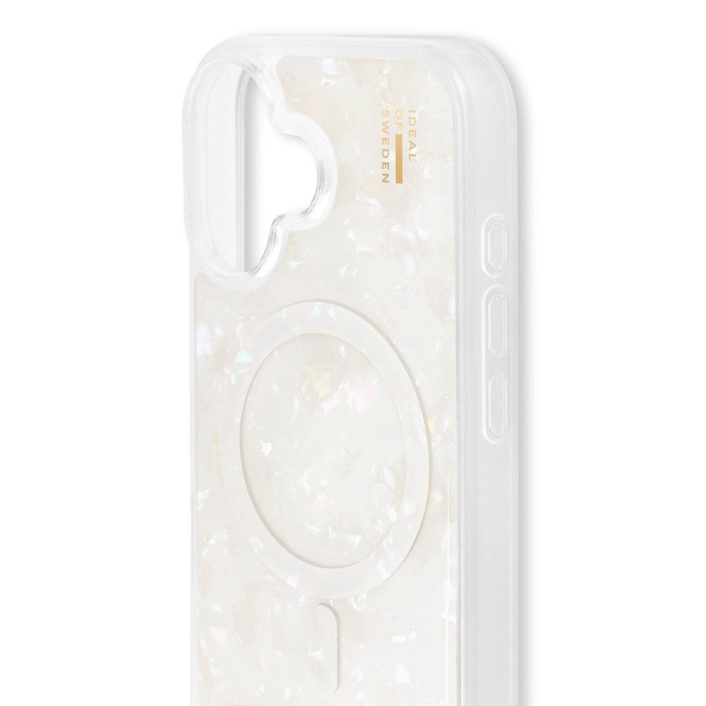 iDeal Of Sweden iPhone 17 Pearlized Case - MagSafe Kompatibel - White