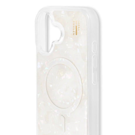 iDeal Of Sweden iPhone 17 Pearlized Case - MagSafe Kompatibel - White