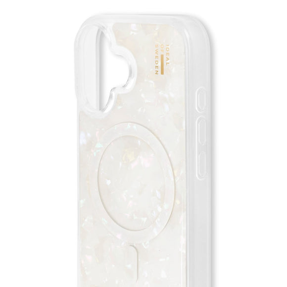 iDeal Of Sweden iPhone 17 Pearlized Case - MagSafe Kompatibel - White