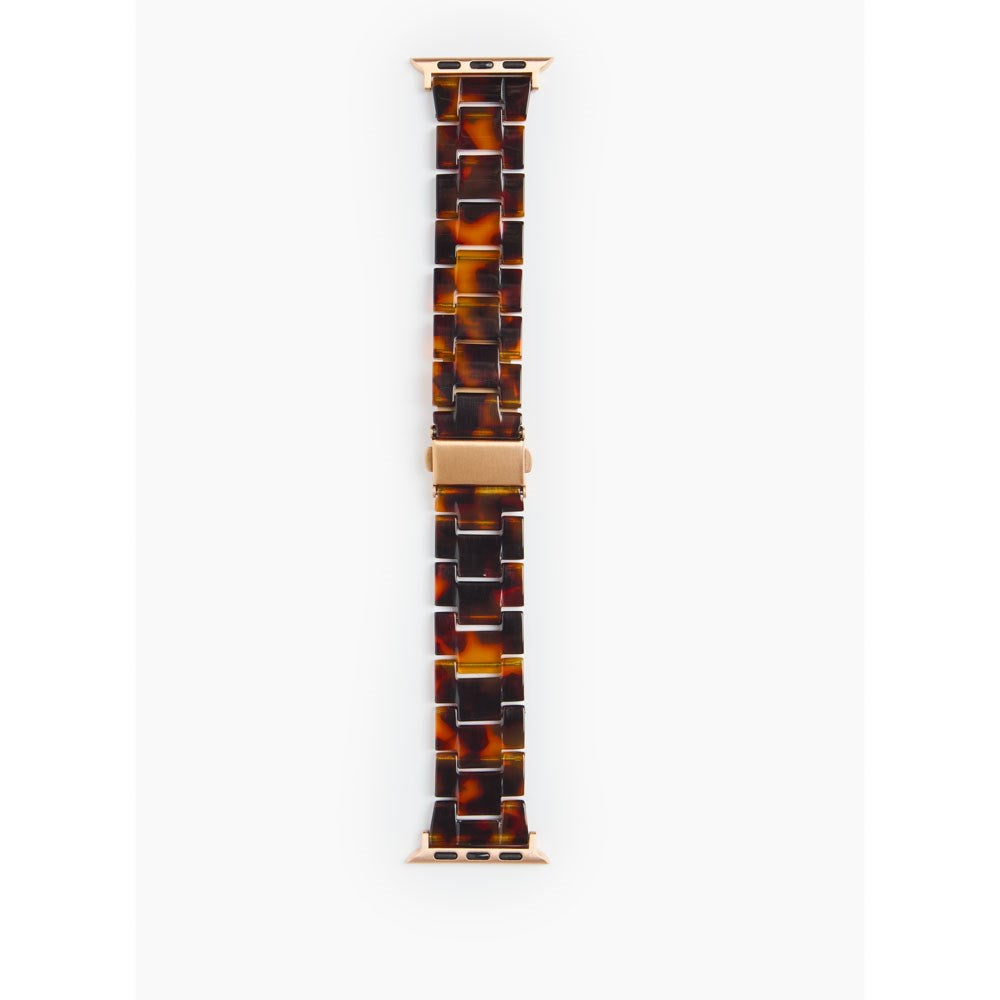 Apple Watch (38/40/SE/41/42mm) iDeal of Sweden Resin Urrem - Tortoise