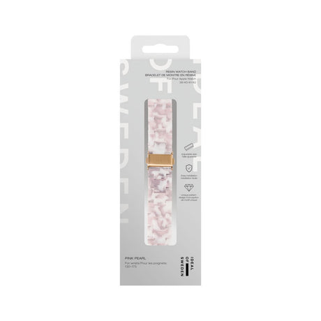 Apple Watch (38/40/SE/41/42mm) iDeal of Sweden Resin Urrem - Pink Pearl