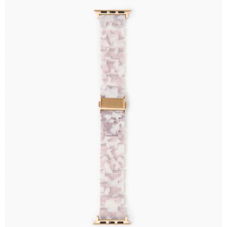Apple Watch (42/44/SE/45/46/49mm) iDeal of Sweden Resin Urrem - Pink Pearl
