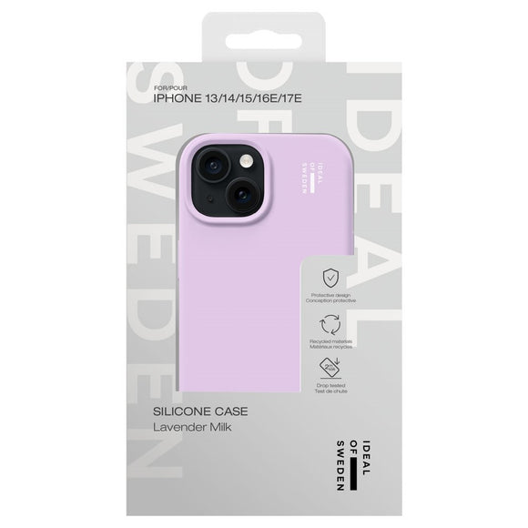 iPhone 17e / 16e / 15 / 14 / 13 iDeal Of Sweden Silicone Case - Lavender Milk