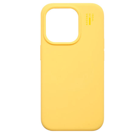 iDeal Of Sweden iPhone 15 Pro Max Silicone Case - Soft Lemon