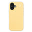 iDeal Of Sweden iPhone 16 Silicone Case - Soft Lemon
