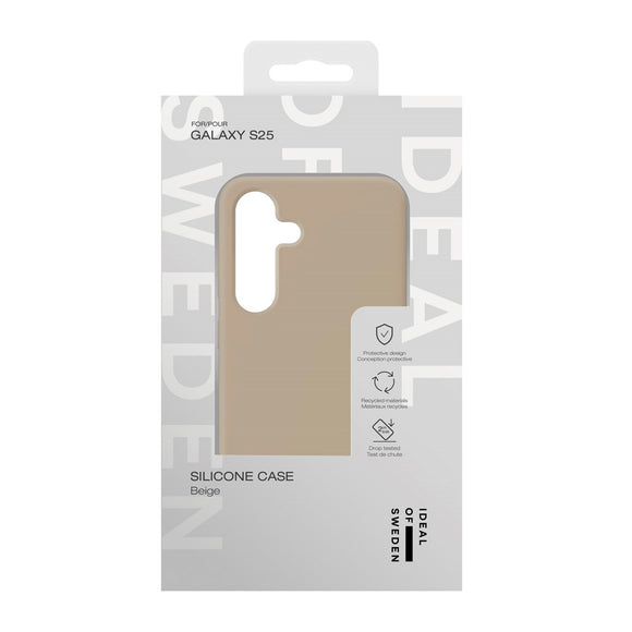iDeal Of Sweden Samsung Galaxy S25 / S24 Silikone Cover - Beige