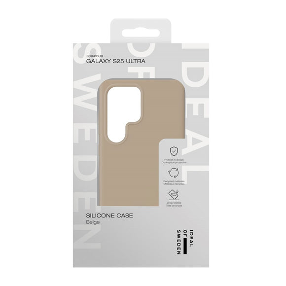 iDeal Of Sweden Samsung Galaxy S25 Ultra Silikone Cover - Beige