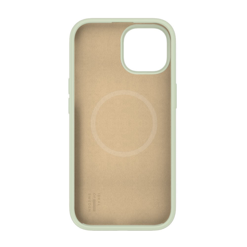 iPhone 17e / 16e / 15 / 14 / 13 iDeal Of Sweden Silicone Case - MagSafe Kompatibel - Sage Green
