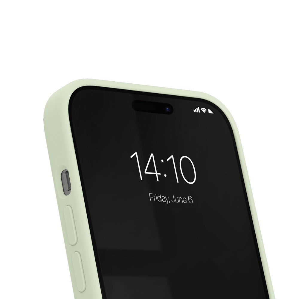 iPhone 17e / 16e / 15 / 14 / 13 iDeal Of Sweden Silicone Case - MagSafe Kompatibel - Sage Green