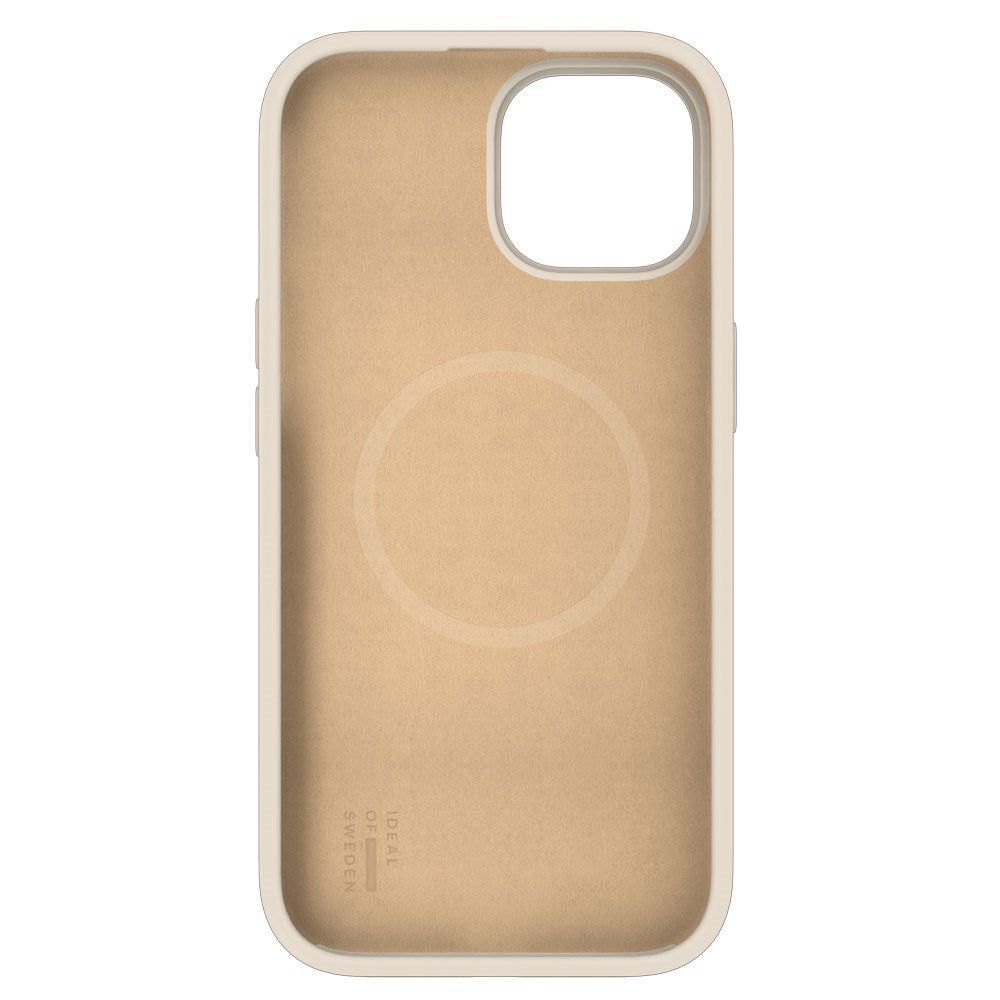 iPhone 17e / 16e / 15 / 14 / 13 iDeal Of Sweden Silicone Case - MagSafe Kompatibel - Cloud Dancer