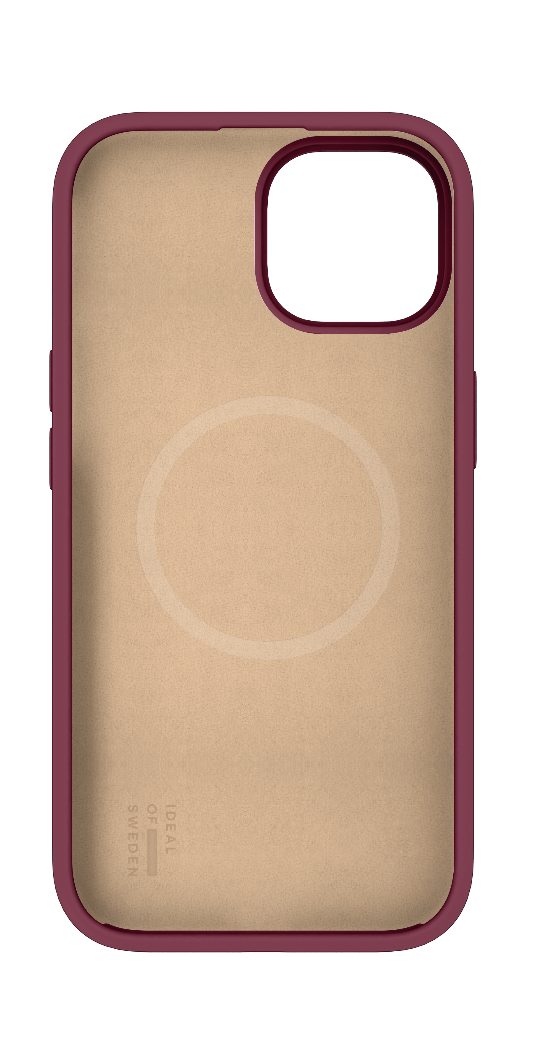 iPhone 17e / 16e / 15 / 14 / 13 iDeal Of Sweden Silicone Case - MagSafe Kompatibel - Fine Wine