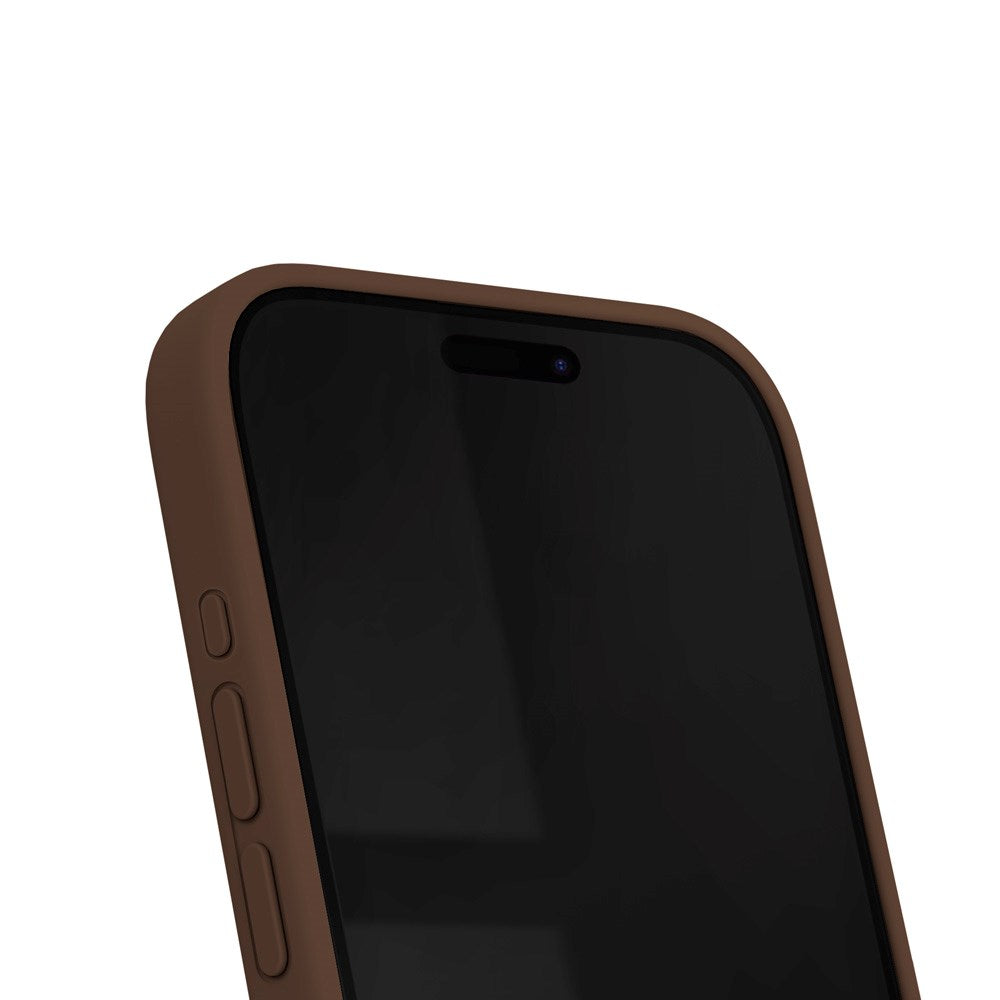 iDeal Of Sweden iPhone 15 Pro Silicone Case - MagSafe Kompatibel - Mocha Mousse