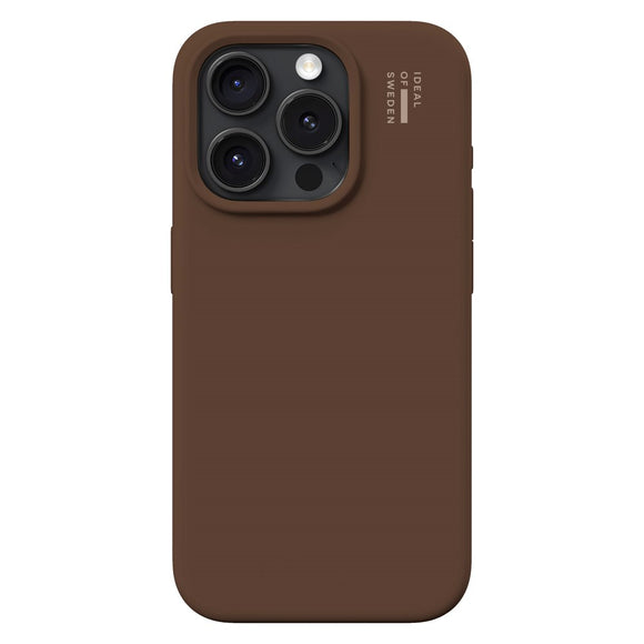 iDeal Of Sweden iPhone 15 Pro Silicone Case - MagSafe Kompatibel - Mocha Mousse