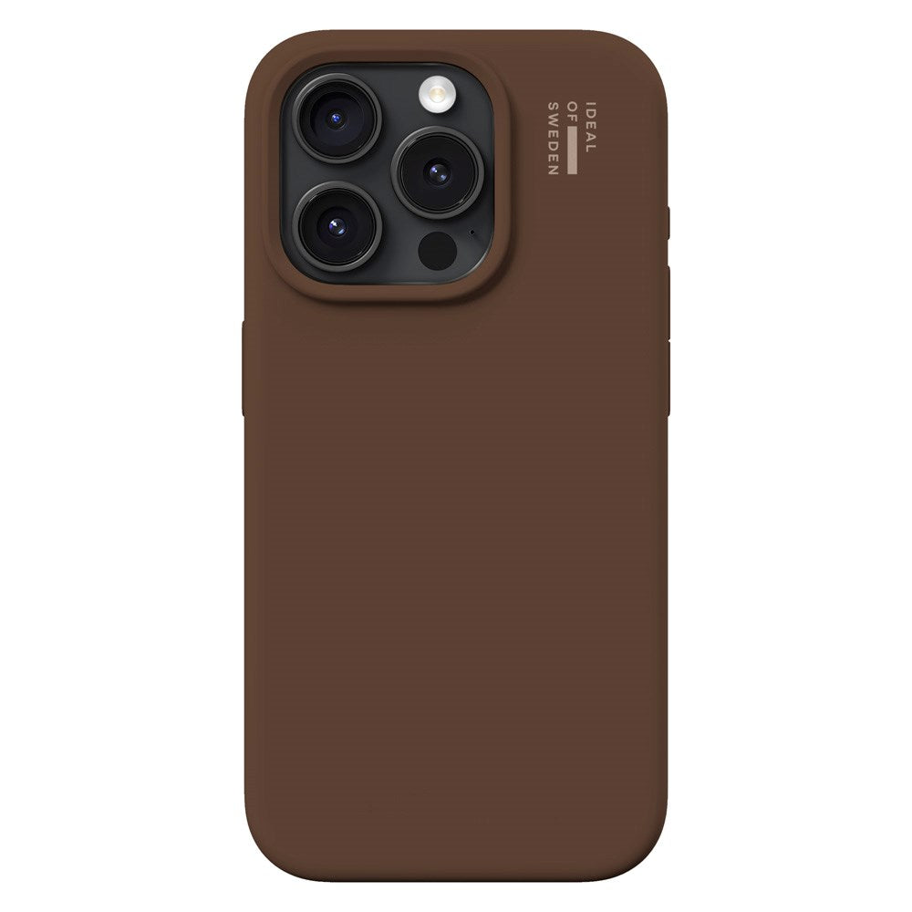 iDeal Of Sweden iPhone 17e / 16e / 15 / 14 / 13 Silicone Case - MagSafe Kompatibel - Mocha Mousse