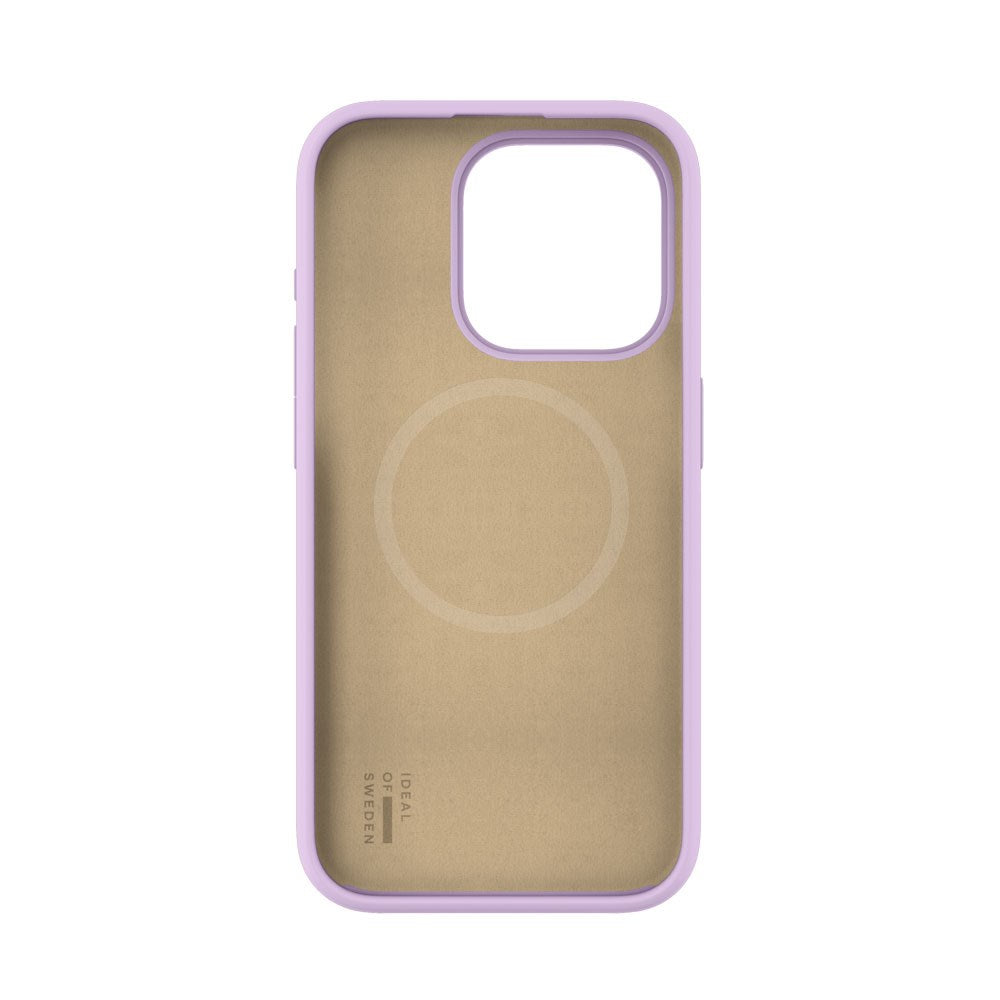iPhone 15 Pro iDeal Of Sweden Silicone Case - MagSafe Kompatibel - Lavender Milk
