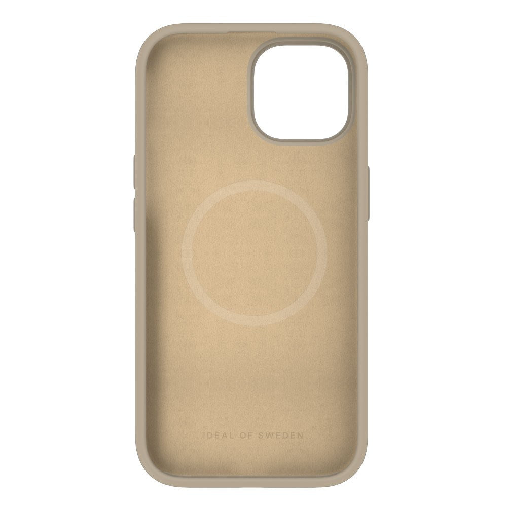 iDeal Of Sweden iPhone 17e / 16e / 15 / 14 / 13 Silicone Case - MagSafe Kompatibel - Beige