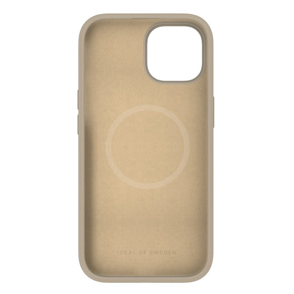 iDeal Of Sweden iPhone 17e / 16e / 15 / 14 / 13 Silicone Case - MagSafe Kompatibel - Beige