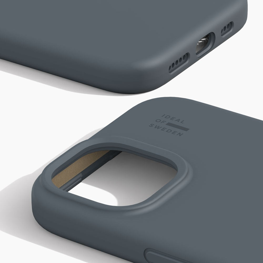 iDeal Of Sweden iPhone 17e / 16e / 15 / 14 / 13 Silicone Case - MagSafe Kompatibel - Midnight Blue