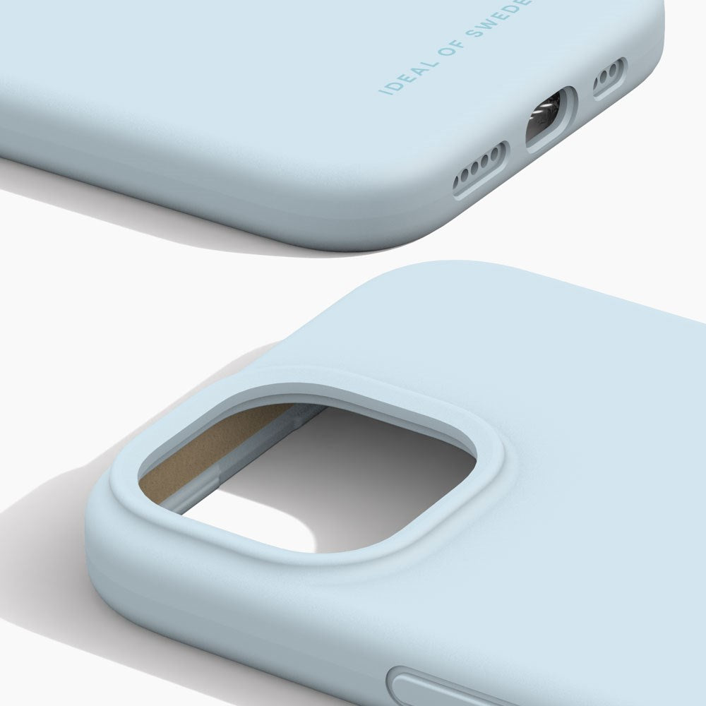 iDeal Of Sweden iPhone 17e / 16e / 15 / 14 / 13 Silicone Case - MagSafe Kompatibel - Light Blue