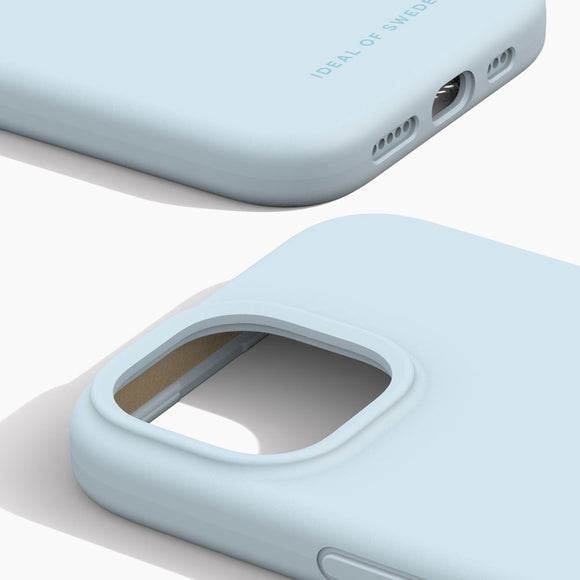 iDeal Of Sweden iPhone 17e / 16e / 15 / 14 / 13 Silicone Case - MagSafe Kompatibel - Light Blue