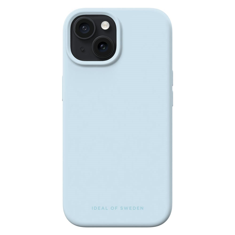 iDeal Of Sweden iPhone 17e / 16e / 15 / 14 / 13 Silicone Case - MagSafe Kompatibel - Light Blue