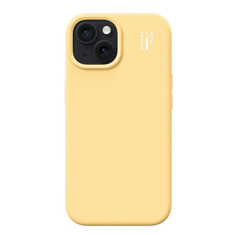 iDeal Of Sweden iPhone 17e / 16e / 15 / 14 / 13 Silicone Case - MagSafe Kompatibel - Soft Lemon