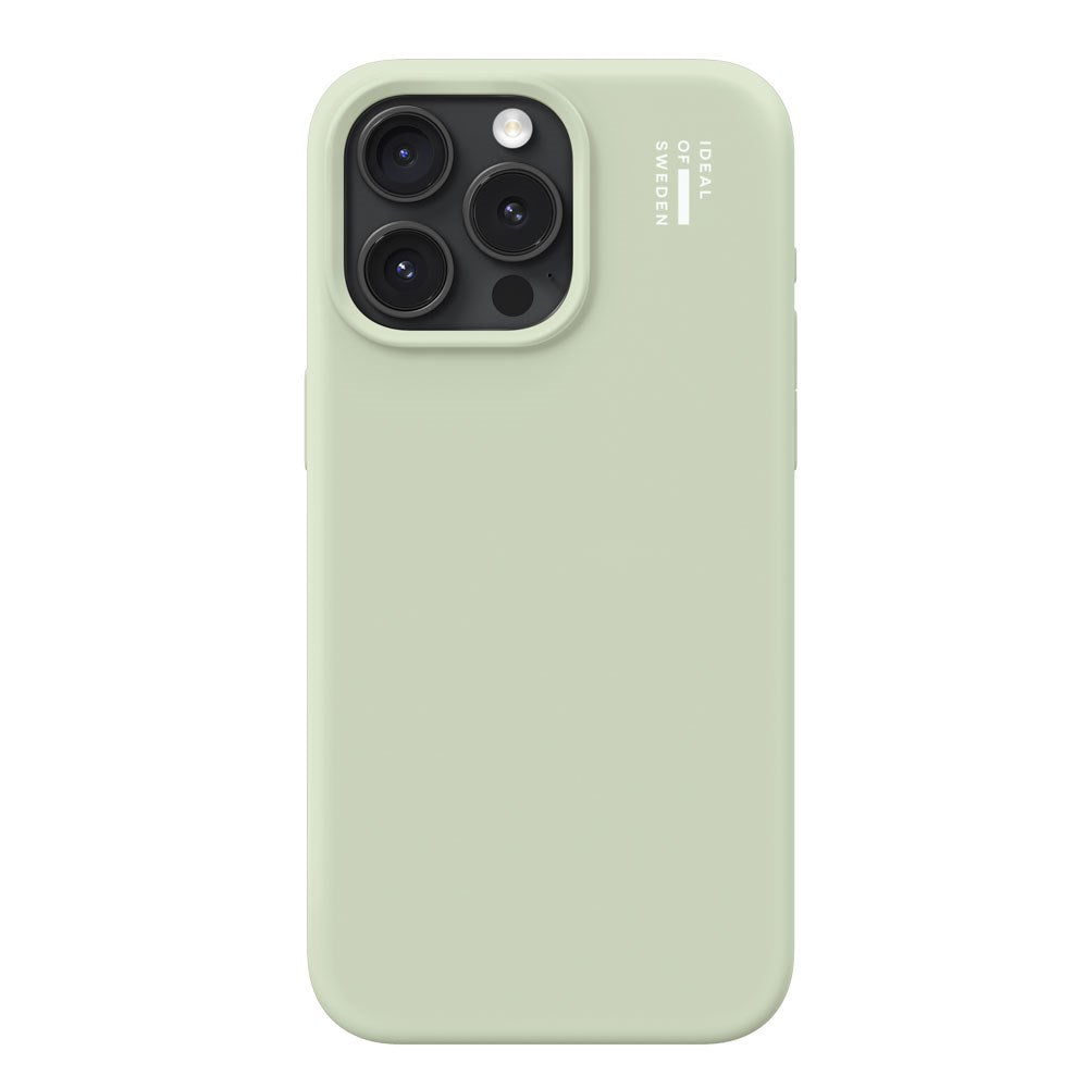 iPhone 15 Pro Max iDeal Of Sweden Silicone Case - Sage Green