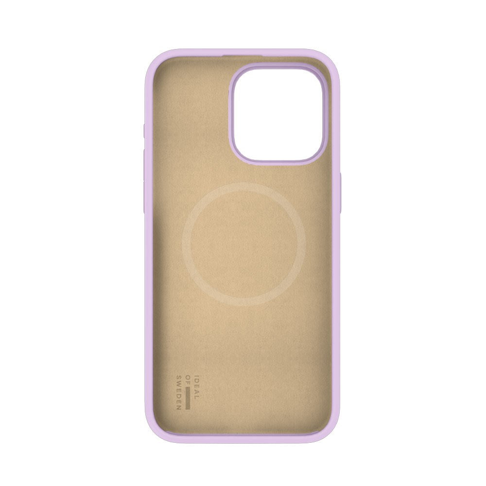 iPhone 15 Pro Max iDeal Of Sweden Silicone Case - MagSafe Kompatibel - Lavender Milk