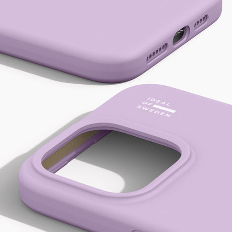 iPhone 15 Pro Max iDeal Of Sweden Silicone Case - MagSafe Kompatibel - Lavender Milk
