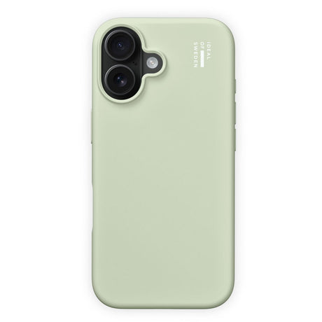 iPhone 16 iDeal Of Sweden Silicone Case - MagSafe Kompatibel - Sage Green