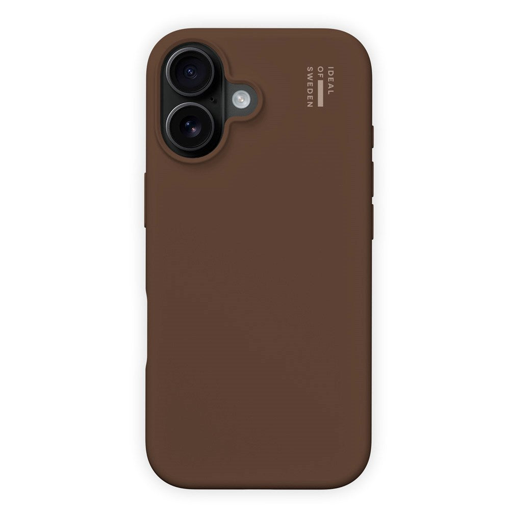 iDeal Of Sweden iPhone 16 Silicone Case - MagSafe Kompatibel - Mocha Mousse
