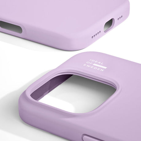 iPhone 16 Pro iDeal Of Sweden Silicone Case - MagSafe Kompatibel - Lavender Milk
