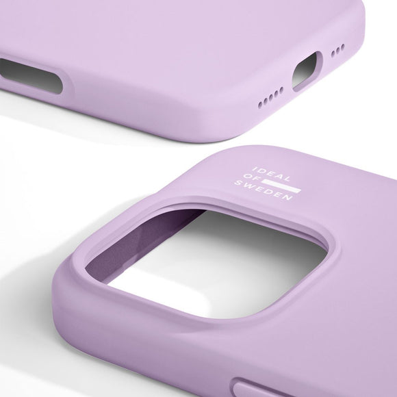 iPhone 16 Pro Max iDeal Of Sweden Silicone Case - MagSafe Kompatibel - Lavender Milk