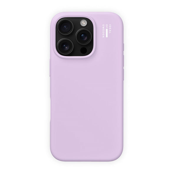 iPhone 16 Pro Max iDeal Of Sweden Silicone Case - MagSafe Kompatibel - Lavender Milk