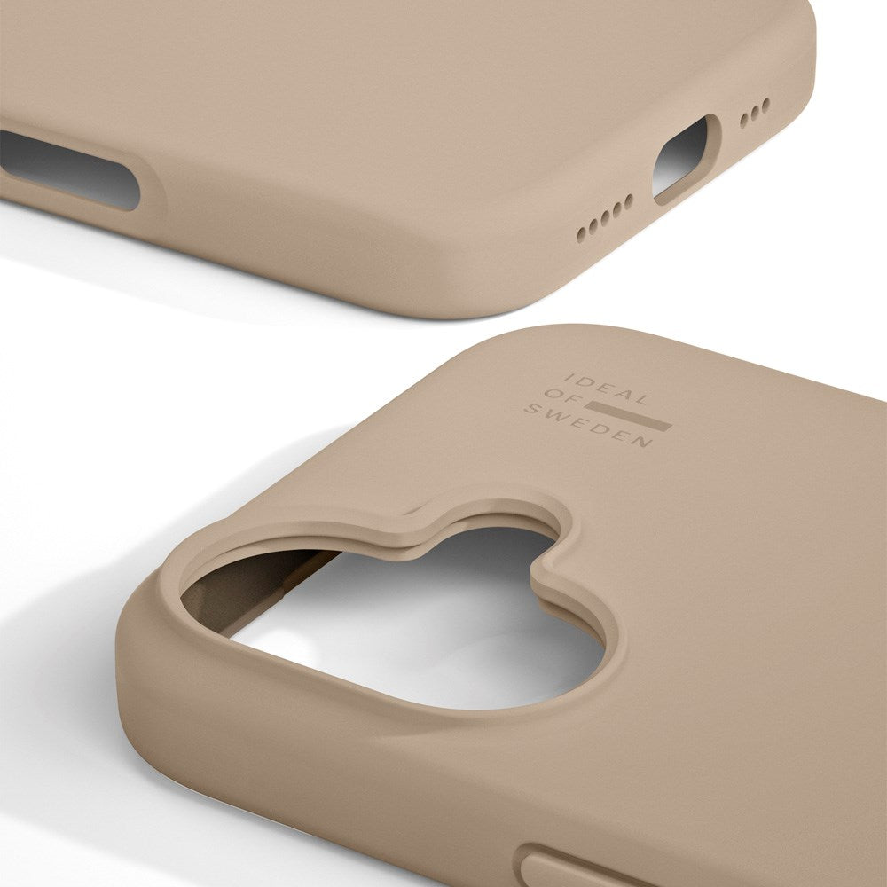iDeal Of Sweden iPhone 17 Silicone Case - MagSafe Kompatibel - Beige