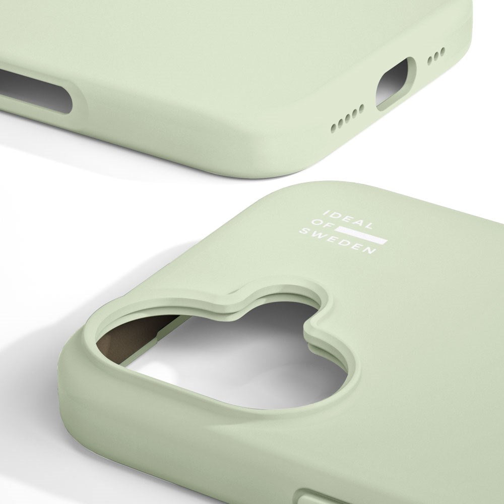 iPhone 17 iDeal Of Sweden Silicone Case - MagSafe Kompatibel - Sage Green