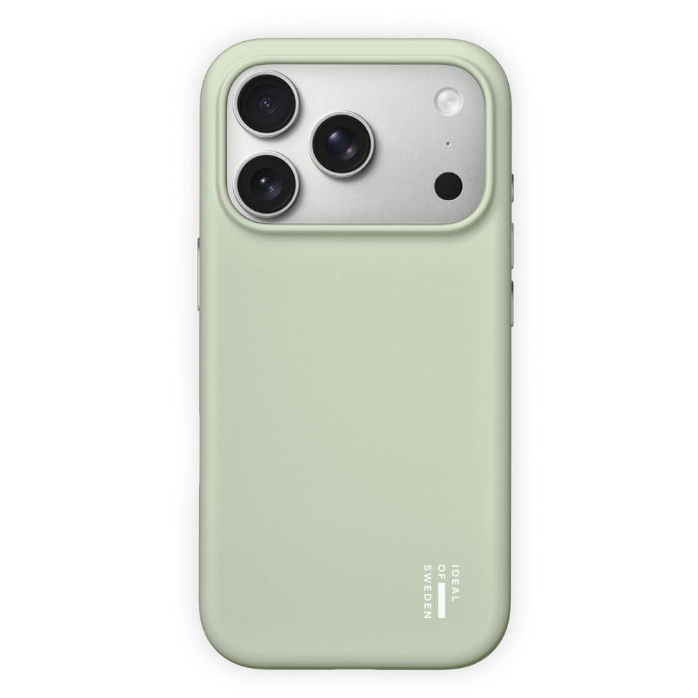 iPhone 17 Pro iDeal Of Sweden Silicone Case - MagSafe Kompatibel - Sage Green