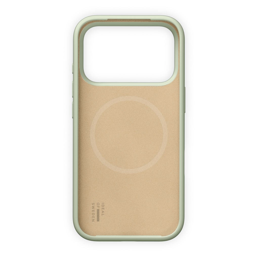 iPhone 17 Pro Max iDeal Of Sweden Silicone Case - MagSafe Kompatibel - Sage Green