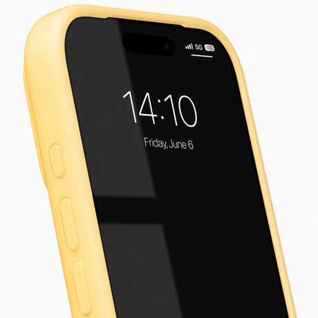iDeal Of Sweden iPhone 17 Pro Max Silicone Case - MagSafe Kompatibel - Soft Lemon