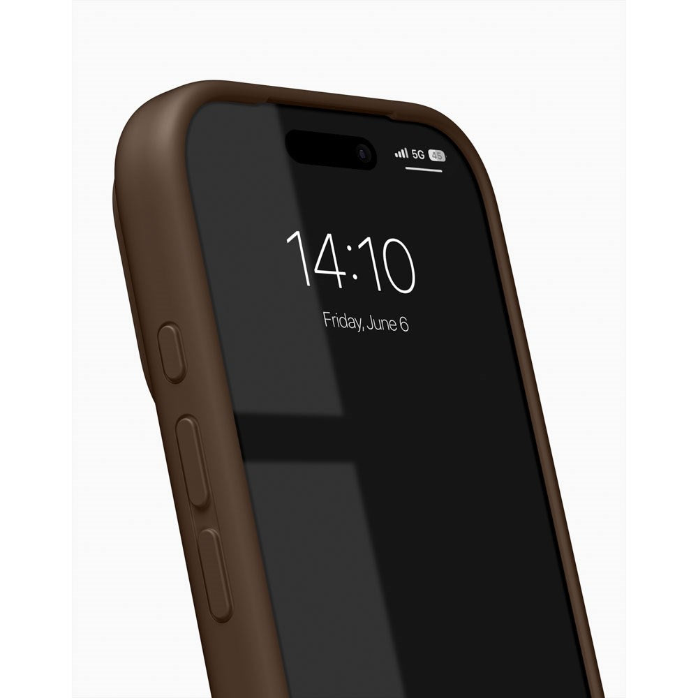 iPhone 18 Pro / 17 Pro iDeal Of Sweden Silicone Case - MagSafe Kompatibel - Mocha Mousse
